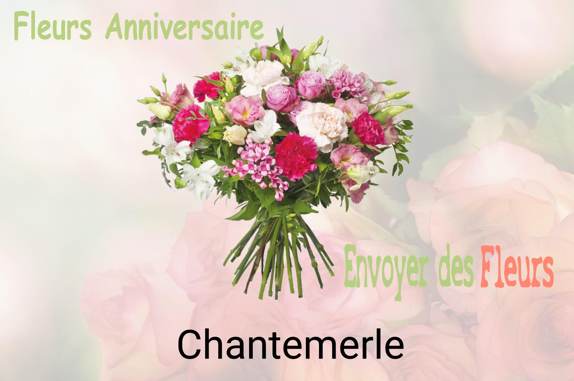Bouquet de fleurs d’anniversaire livré à Chantemerle